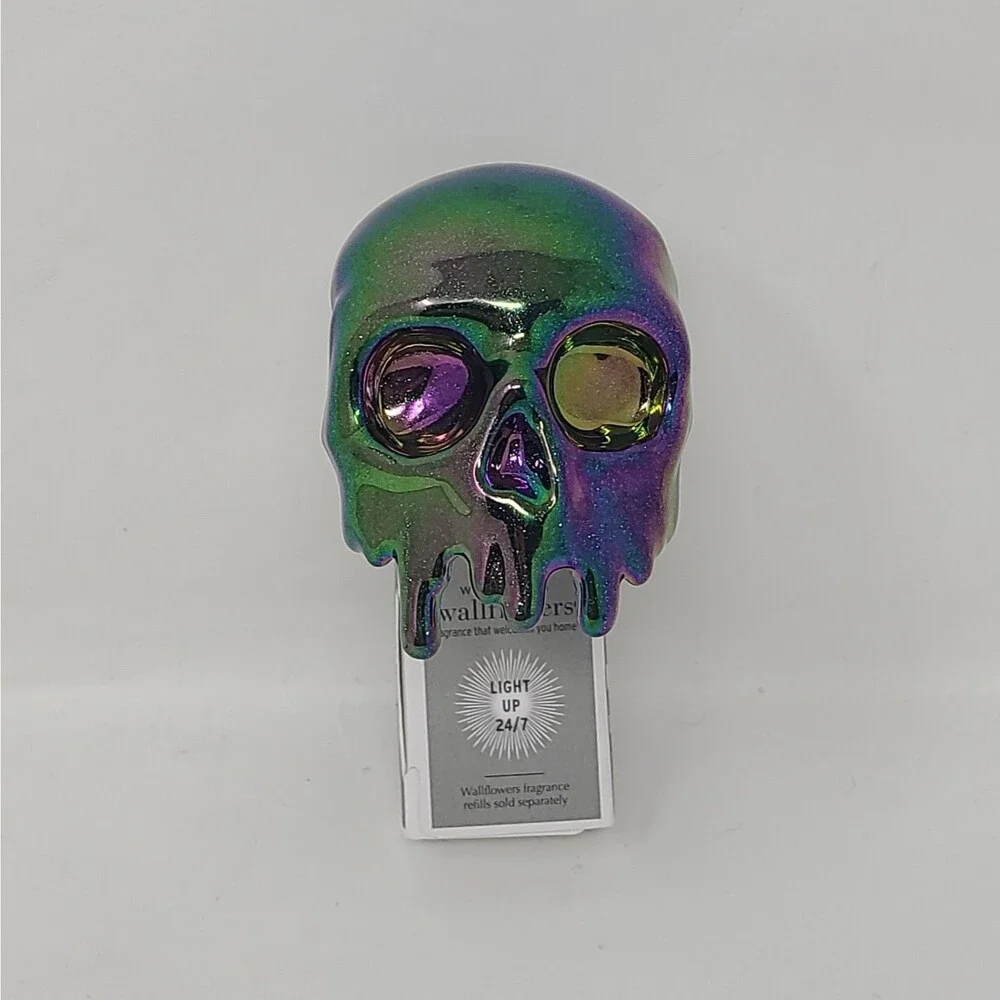 Limited Edition 2026 Bath & Body Works Halloween Dripping Skull Wallflower